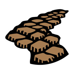 Stone Pathway clip art 