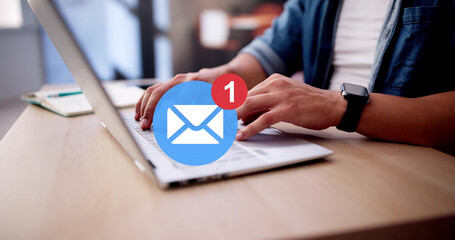 Online Mobile Email Message Spam