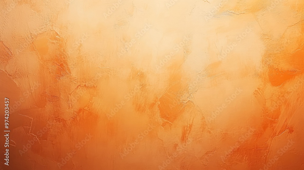 Poster elegant light orange background with smooth textures and subtle shadows, providing a clean and vibra