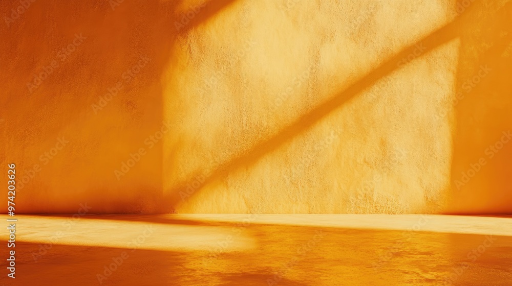 Poster light orange background with subtle textures and soft lighting effects, offering a clean and vibrant