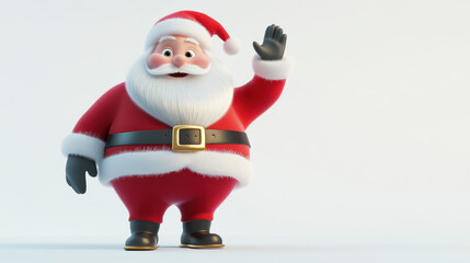 Merry Christmas Santa. © SunPunjiStudio