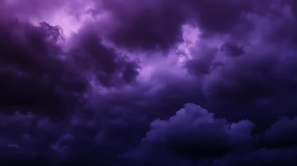 storm purple clouds © Chonthicha