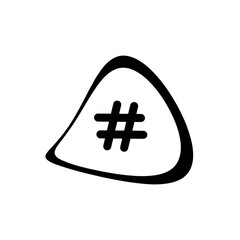 hashtag icon