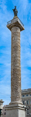Column of Marcus Aurelius in Rome, Italy