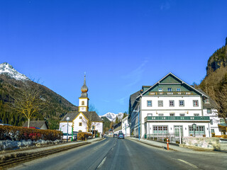 Obraz premium Tweng village, Austria