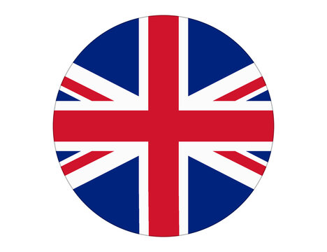 UK of Great Britain flag, colors and proportion correctly