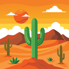 cactus in desert