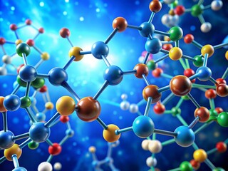 Molecular structure of adenine, thymine, guanine, and cytosine base pairs, illustrating the fundamental components of