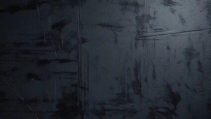 Close-up of a dark, rough-textured surface with scratches and lines in black and dark gray, ideal for showcasing an industrial and complex aesthetic