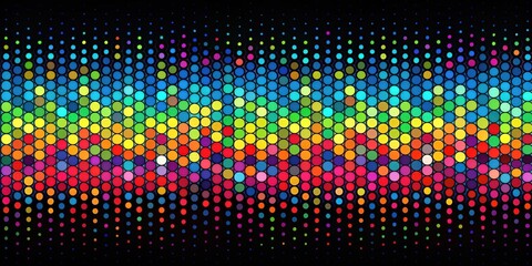 Abstract background with colorful dots pattern