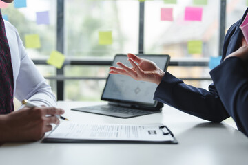 Managers, personnel executives who interview and deliver job application documents Contract...