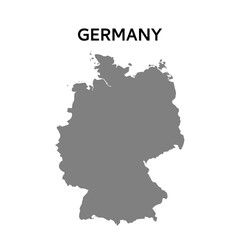 germany map. Abstract design, vector illustration. 