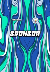 abstract pattern design for sport team jersey