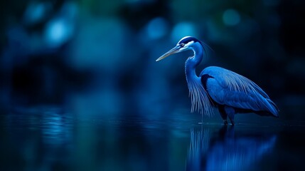 Naklejka premium trees and bushes fade into blur