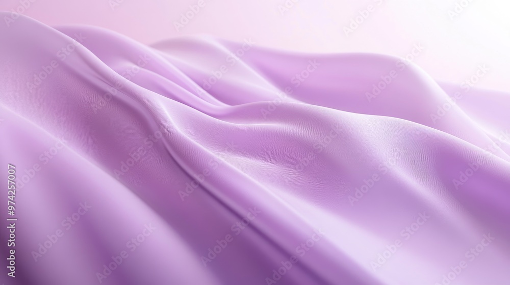 Poster beautiful light purple background with soft gradients and a smooth finish, providing a calming and e