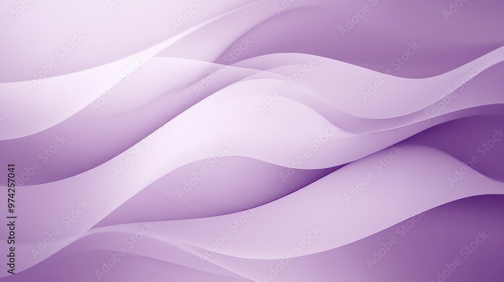 Aufkleber beautiful light purple background with subtle gradients and smooth finish, providing a calming and e
