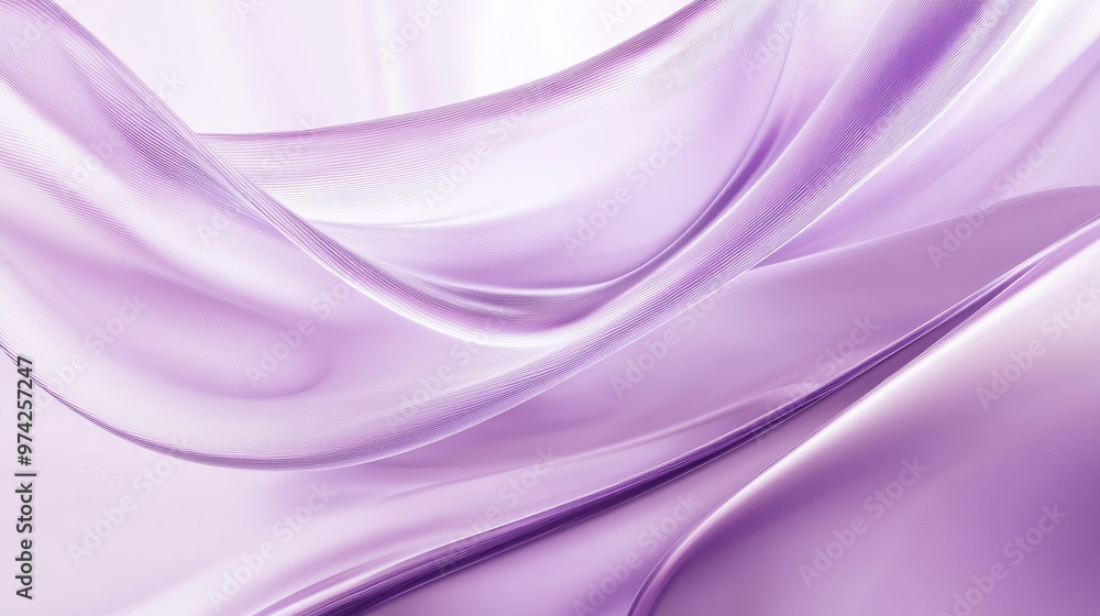 Poster elegant light purple background with smooth surface and gentle lighting effects, offering a fresh an
