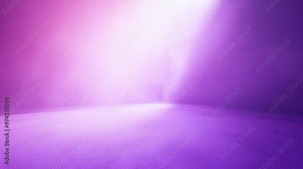 Poster soft light purple background with delicate lighting and smooth textures, creating a serene and vibra