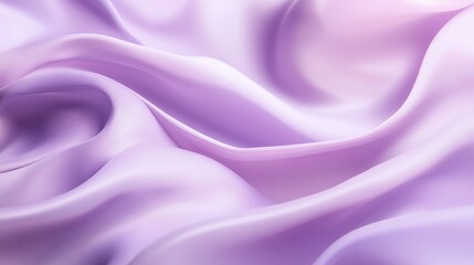 Fototapeta premium Soft light purple background with smooth surface and gentle shadows, offering a serene and elegant visual space for design projects