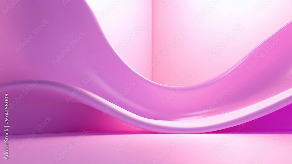 Poster warm light purple background with soft gradients and smooth surface, creating a vibrant and calming 