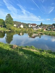 Obraz premium landscape with lake