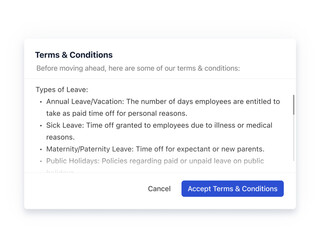Modals Popups UI Component Design