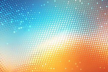 Vibrant abstract background featuring a mesmerizing dotted gradient pattern with soft, pastel hues transitioning from