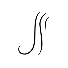 hairline illustration