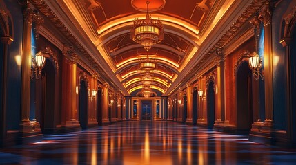 Obraz premium Grand Casino Interior