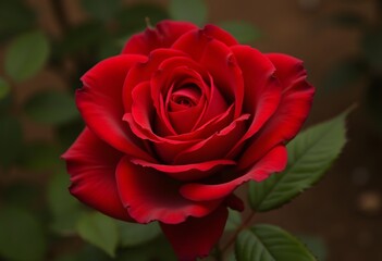 A Single Red Rose