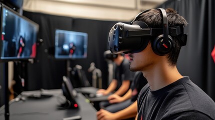 Immersive Virtual Reality Gaming Experience