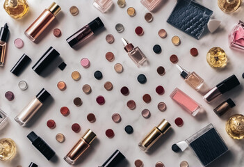 Obraz premium makeup and cosmetics