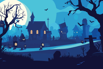 Halloween theme background