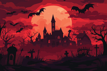 Halloween theme background