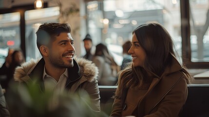 Office Romance: A Subtle Connection Between Colleagues.Onveying the hidden emotions of office relationships in a professional environment. Romantic,affection,passion,business,corporate,dating,AI.