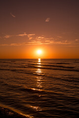 Beautiful Sunsets in Nieuwpoort, Noordzee