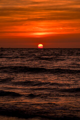 Beautiful Sunsets in Nieuwpoort, Noordzee