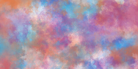 Old watercolor paper background with watercolor splashes, Multi colored pastel background of watercolor, pastel watercolor summer delicate paint of various colors and watercolor stains.