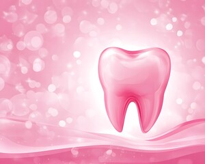 pink dental background