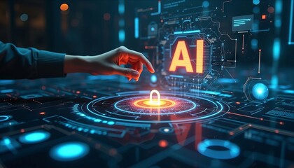 Human and Robot Connection: AI Hologram for Future Business Design