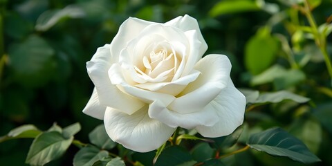 White rose beautiful white rose
