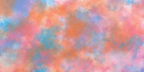 Old watercolor paper background with watercolor splashes, Multi colored pastel background of watercolor, pastel watercolor summer delicate paint of various colors and watercolor stains.