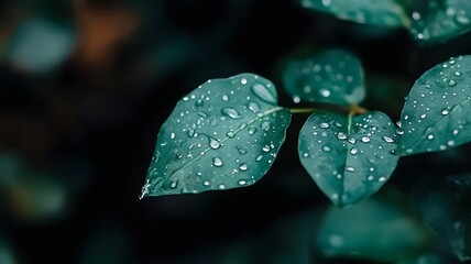 Eco Dewy Leaf: Sustaining Nature's Grace