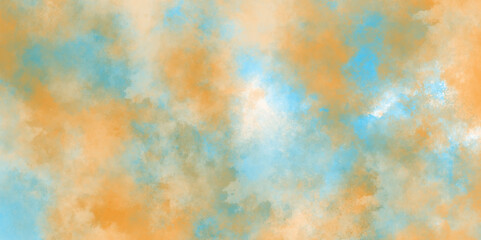 Old watercolor paper background with watercolor splashes, Multi colored pastel background of watercolor, pastel watercolor summer delicate paint of various colors and watercolor stains.