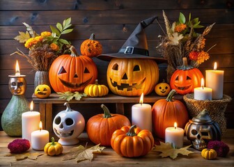 Obraz premium halloween decoration styles