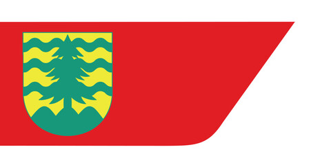 Flag of the Suval district.
