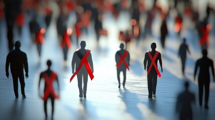 3D Virtual Walk for World AIDS Day: Show Your Support in Red