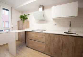 modern kitchen interior