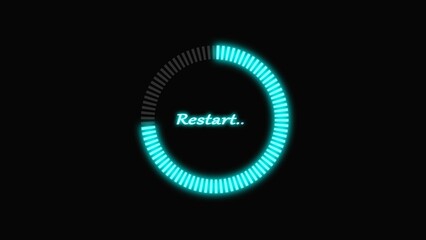 Loading Progress Bar Illustration Background.