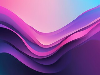 Fototapeta premium Abstract background gradient base color blue purple pink blurred and wavy 